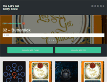 Tablet Screenshot of letsgetshitty.com